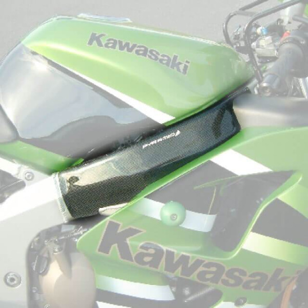 Pyramid Plastics Pyramid frame covers | carbon | kawasaki ninja zx-6r 1998>1999